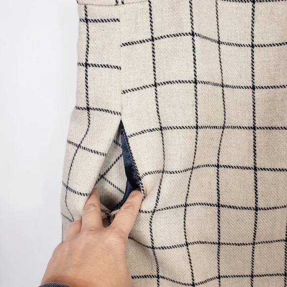 KOCH wool plaid top - Picture 5 of 6